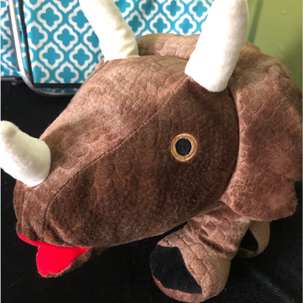 X Large BANK TRICERATOPS Dinosaur